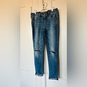 American Eagle Outfitters, super strength, blue fade